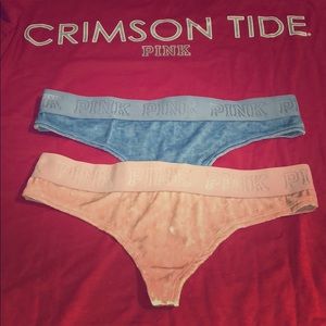 Pink Victoria’s secret panties